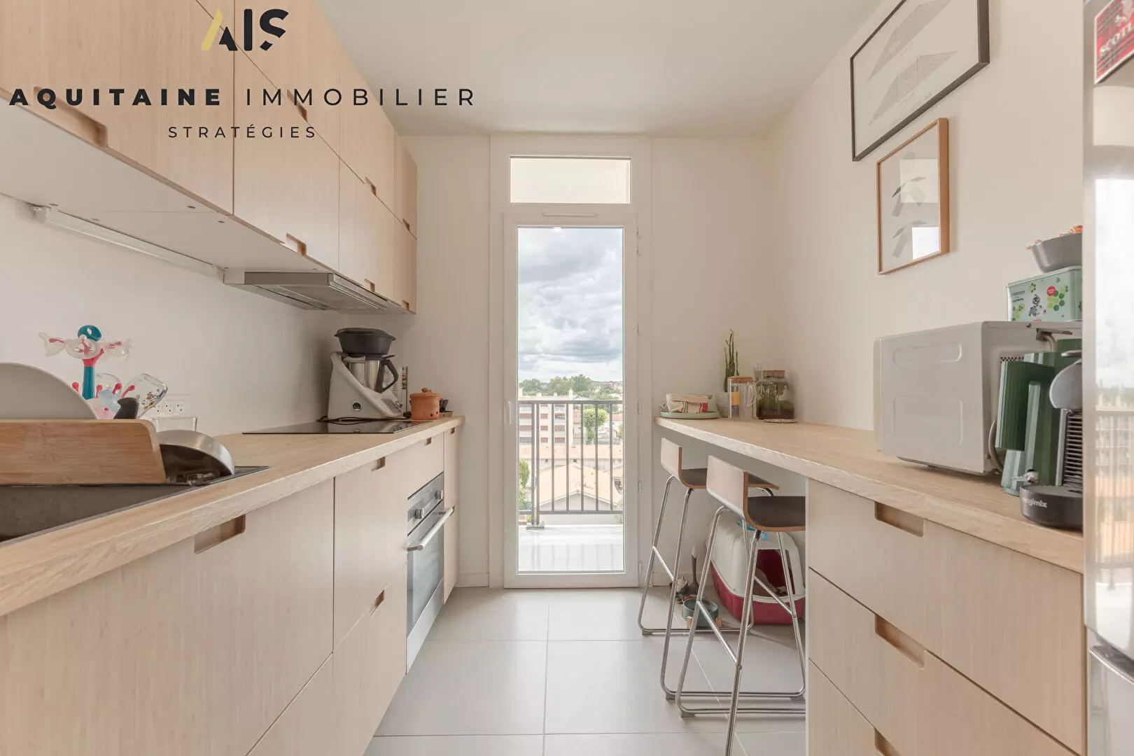 OFFRE D ACHAT ACCEPTEE - AQUITAINE IMMOBILIER STRATEGIES - EXCLUSIVITE - T3 58 M² AVEC TERRASSES DE 10 ET 3 m² - TALENCE SUZON / image 7