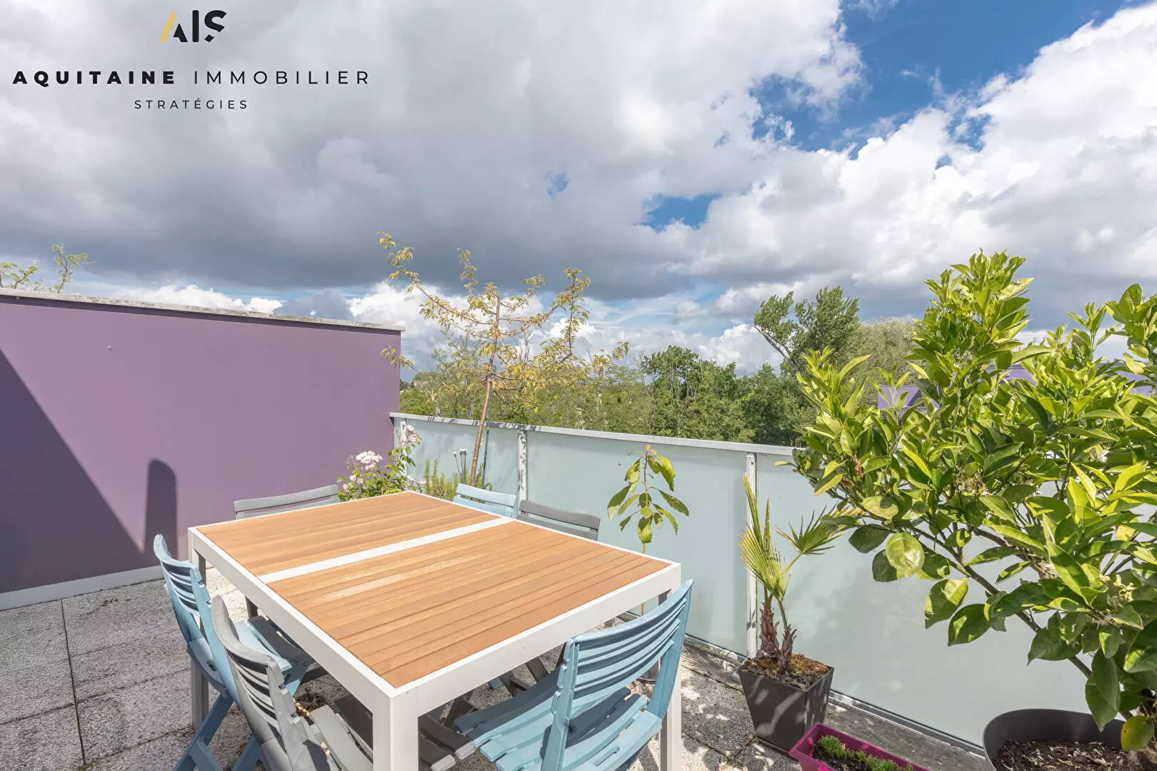 AQUITAINE IMMOBILIER STRATEGIES - EXCLUSIVITE - T4 89 M² AVEC TERRASSES DE 16 ET 12 m² - BRUGES / image 3