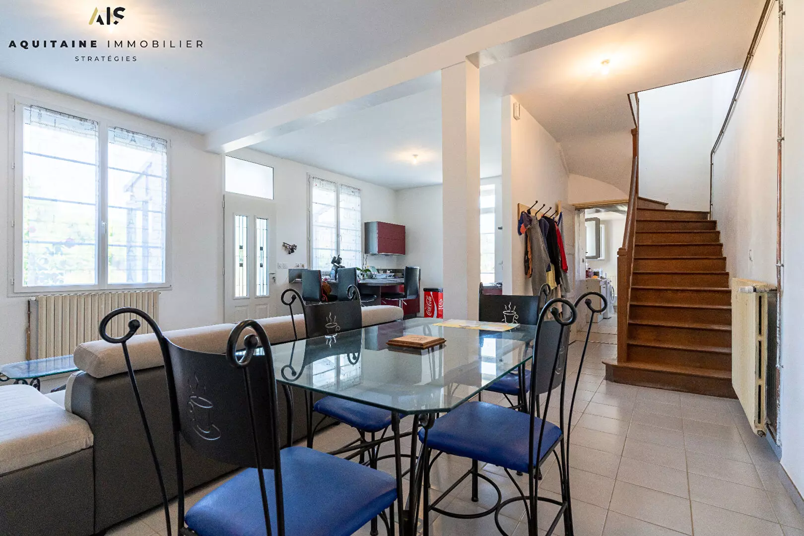 VENDU - AQUITAINE IMMOBILIER STRATÉGIES - EXCLUSIVITÉ - FLEIX - MAISON DE 108 M² + GARAGE + ATELIER + DÉPENDANCES + JARDIN. / image 0