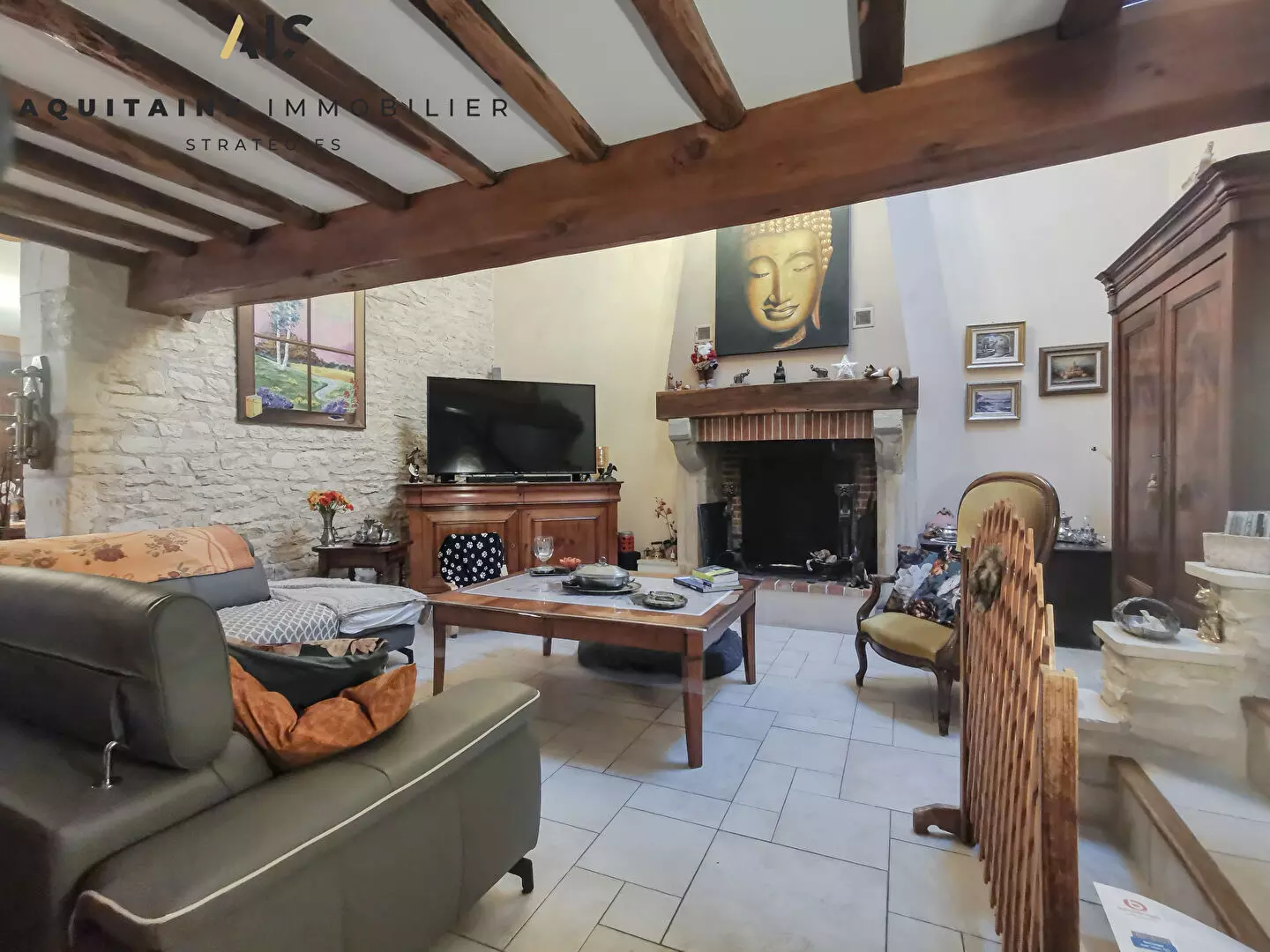 AQUITAINE IMMOBILIER STRATEGIES - NOUVEAUTE - AVANTON - MAISON  T6 D'ENVIRON 270 M²  - PARCELLE 1474 M² / image 3