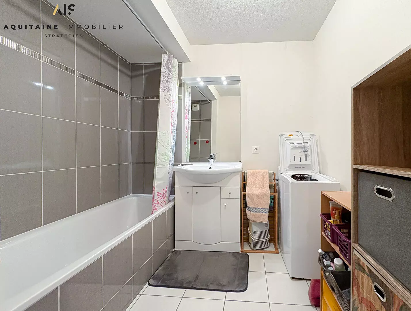 OFFRE D'ACHAT ACCEPTEE - EXCLUSIVITE - AQUITAINE IMMOBILIER STRATREGIES - QUARTIER DEMI LUNE - T3 63,08M² - LOGGIA - PLACE DE PARKING - CAVE / image 5