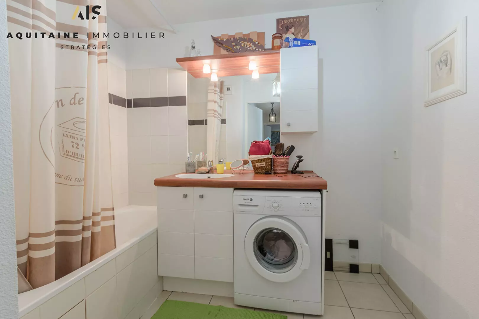 AQUITAINE IMMOBILIER STRATEGIES - EXCLUSIVITE - BEGLES - APPARTEMENT T3 77 M² + CELLIER + 2 PLACES DE PARKING / image 8