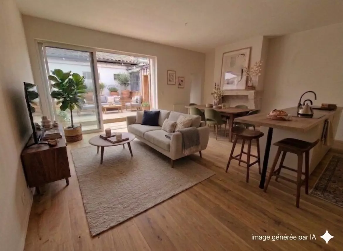 AQUITAINE IMMOBILIER STRATEGIES - EXCLUSIVITE - BORDEAUX  SECTEUR SAINT NICOLAS - SAINT GENES - NANSOUTY - MAISON T5 122 M² + GARAGE 20 M² + TERRASSE 28 M² / image 0
