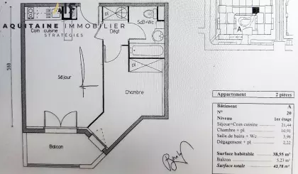 image 5 / Appartement 2 pièces 39m<sup>2</sup>