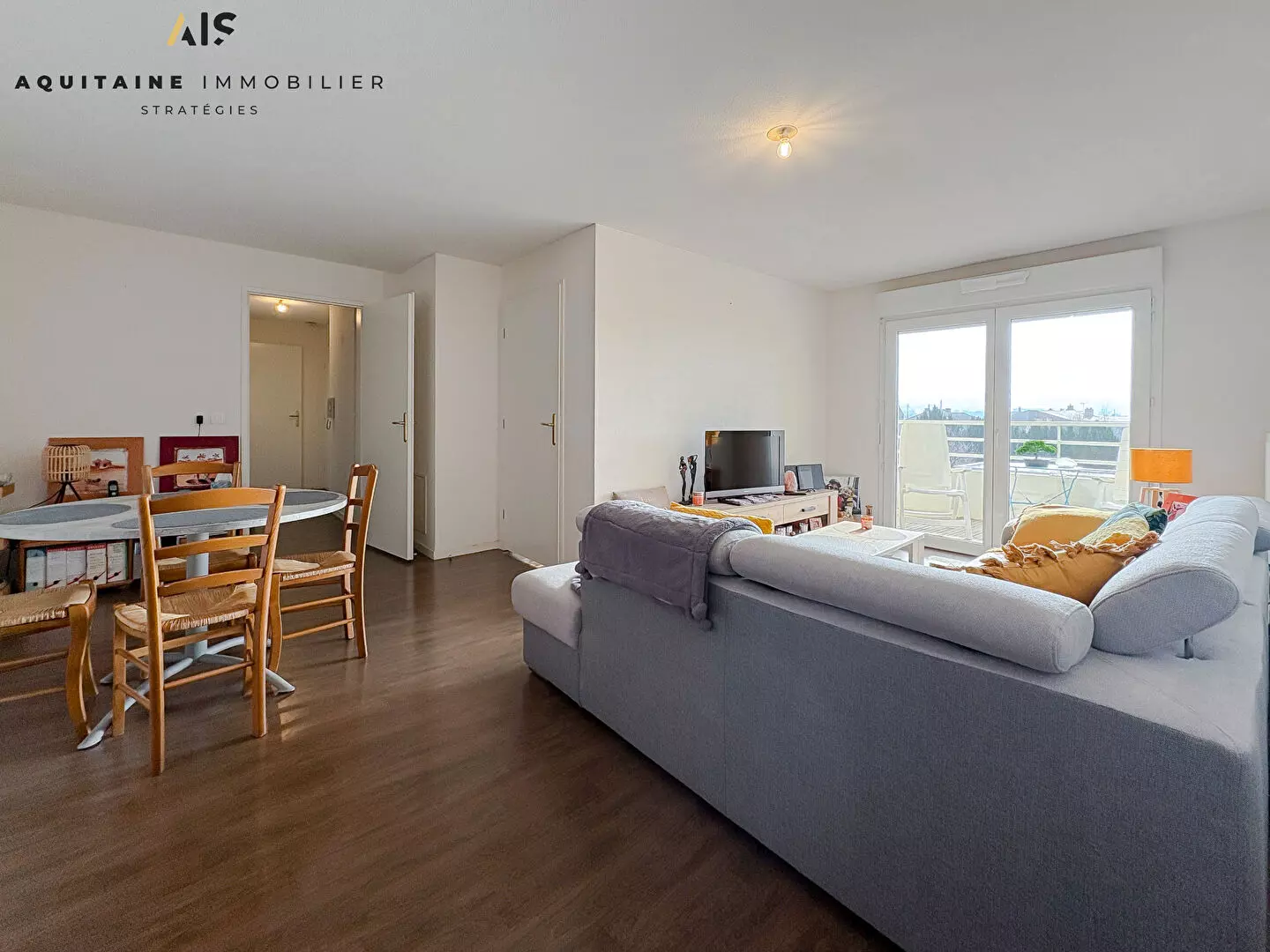 OFFRE D'ACHAT ACCEPTEE - EXCLUSIVITE - AQUITAINE IMMOBILIER STRATREGIES - QUARTIER DEMI LUNE - T3 63,08M² - LOGGIA - PLACE DE PARKING - CAVE / image 0