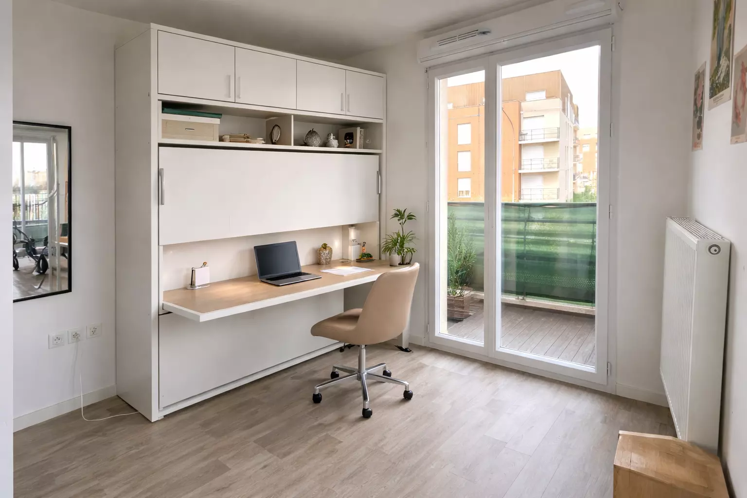 AQUITAINE IMMOBILIER STRATEGIES - EXCLUSIVITE - CHU / FAC DE MEDECINE - TYPE 1 - 22 M² - TERRASSE 27M² -  BALCON 5M² - LIBRE DE TOUTE OCCUPATION - PLACE DE PARKING / image 6